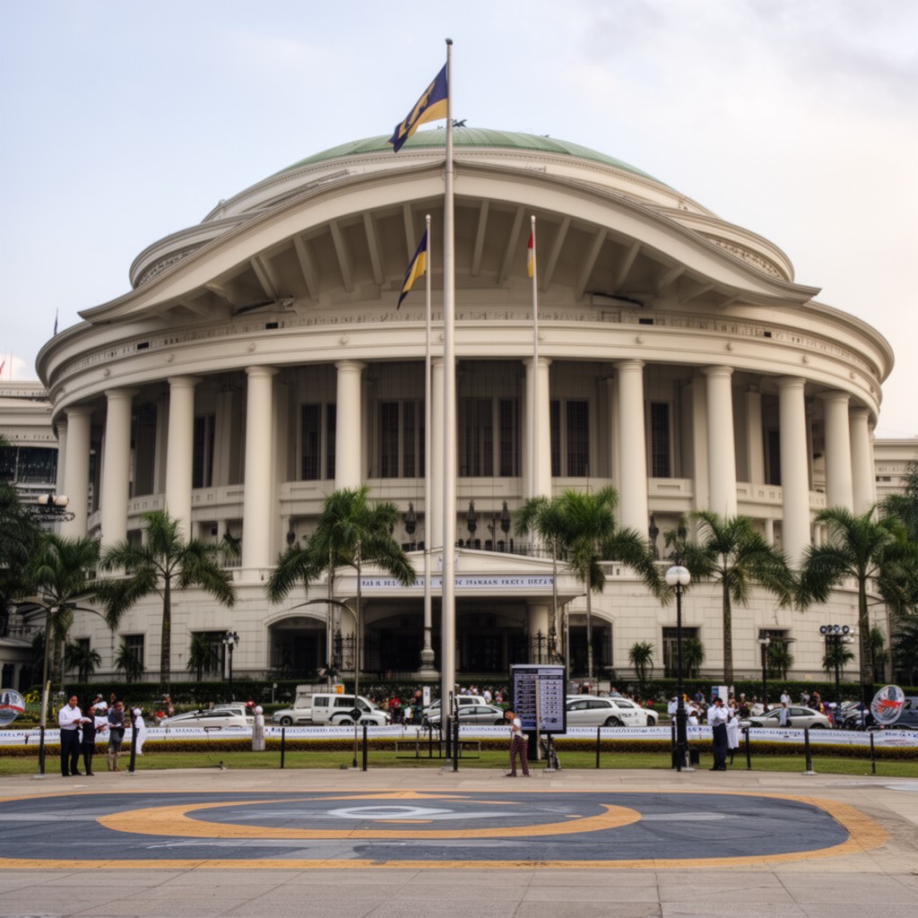 AI-generated illustration of Parliament of Malaysia