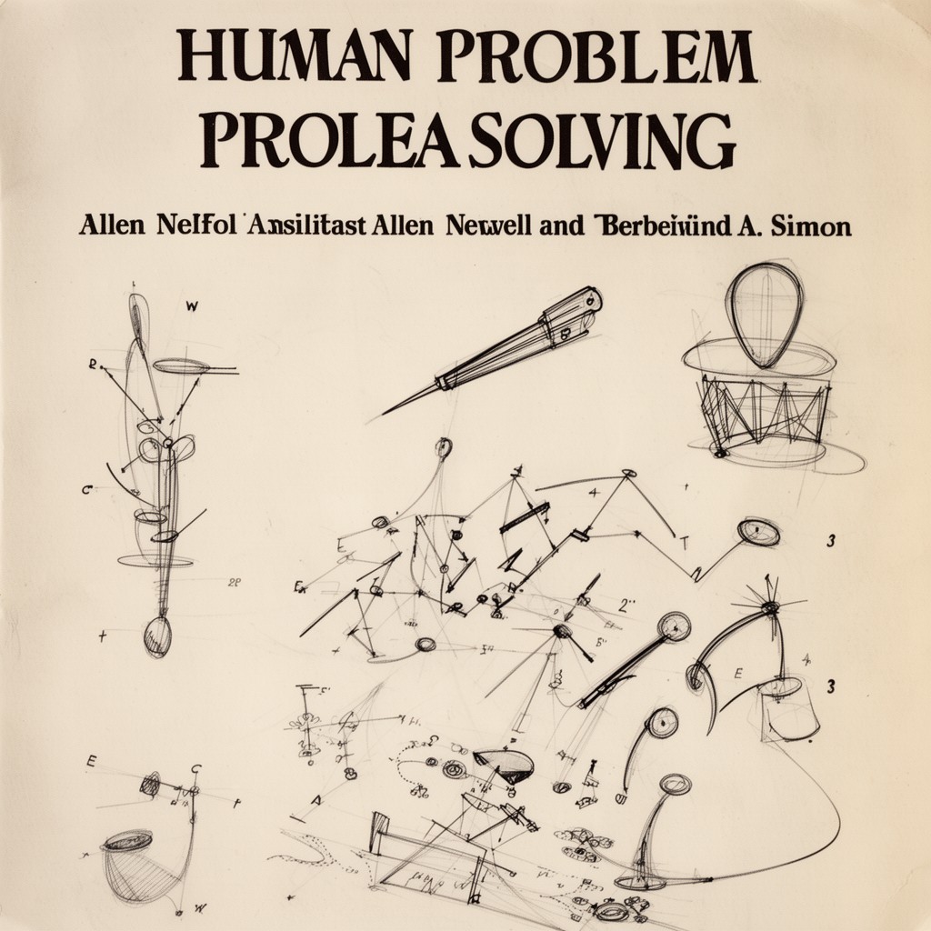 AI-generated illustration of Human Problem Solving