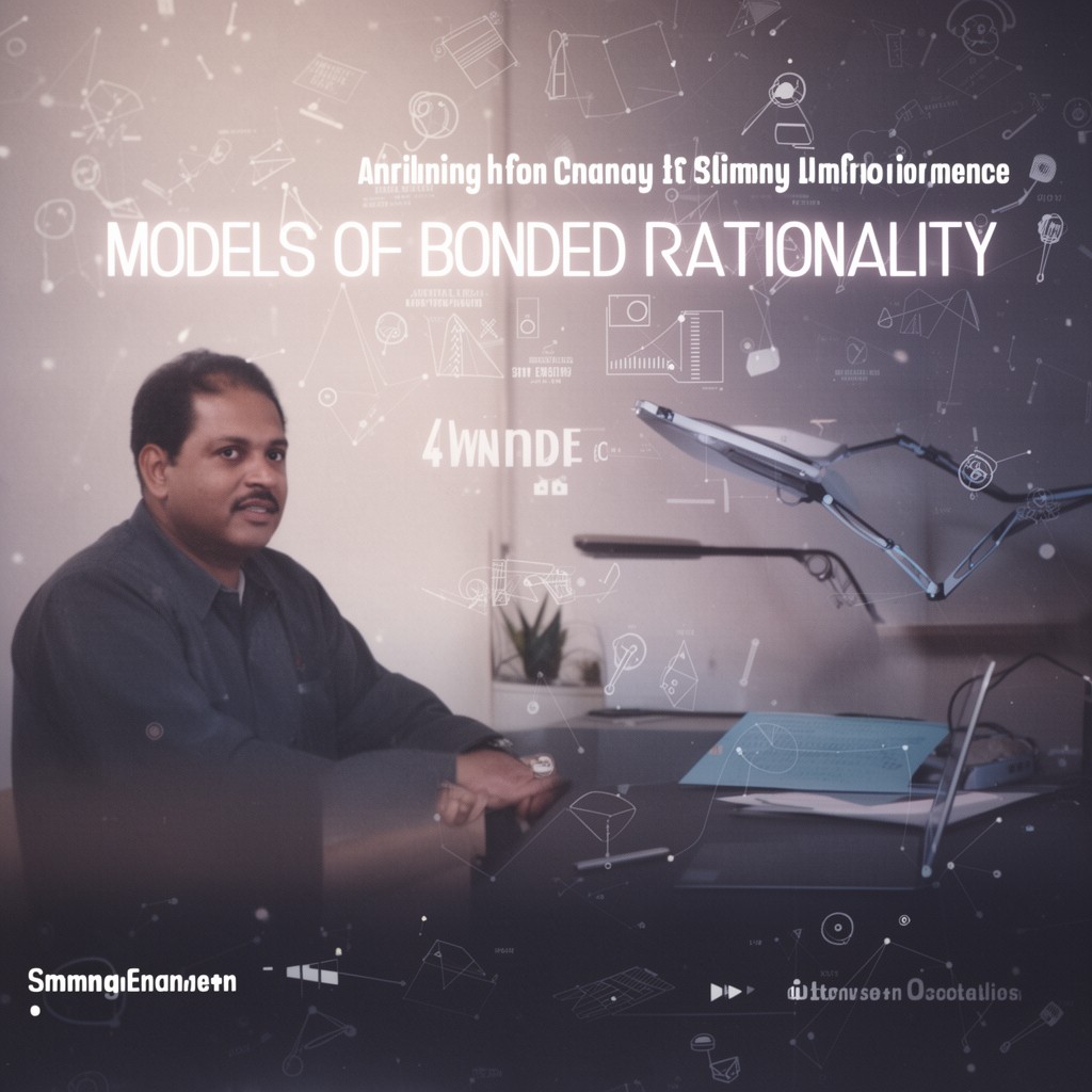 AI-generated illustration of Models of Bounded Rationality