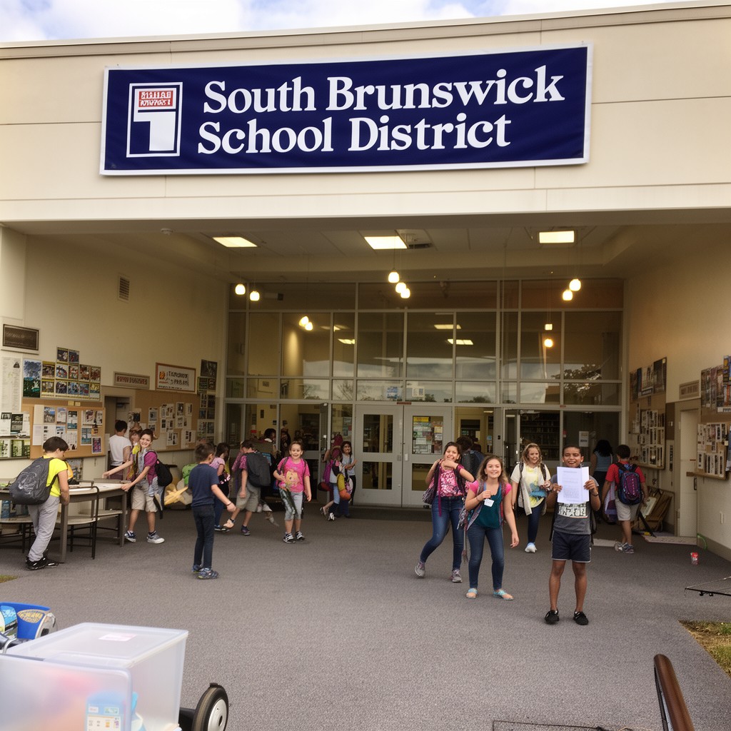 AI-generated illustration of South Brunswick School District