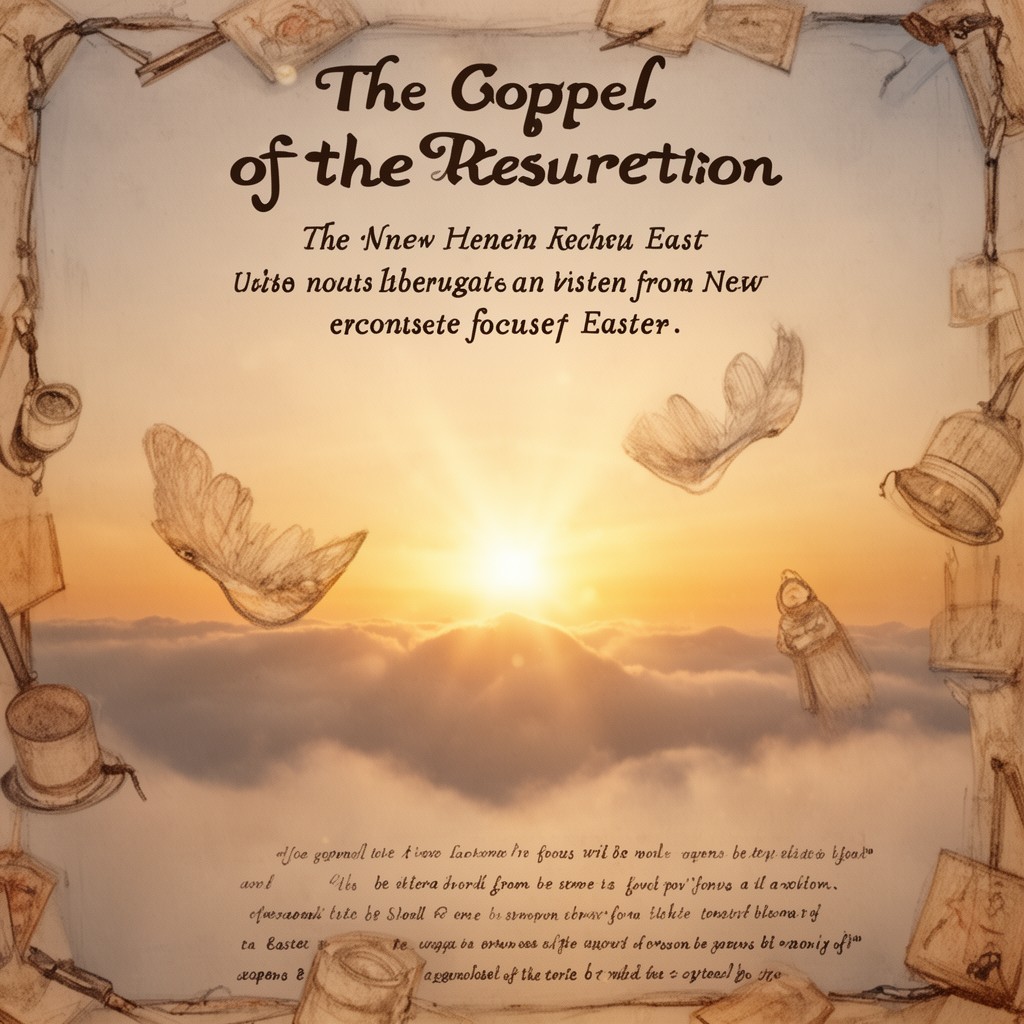AI-generated illustration of Gospel of the Resurrection
