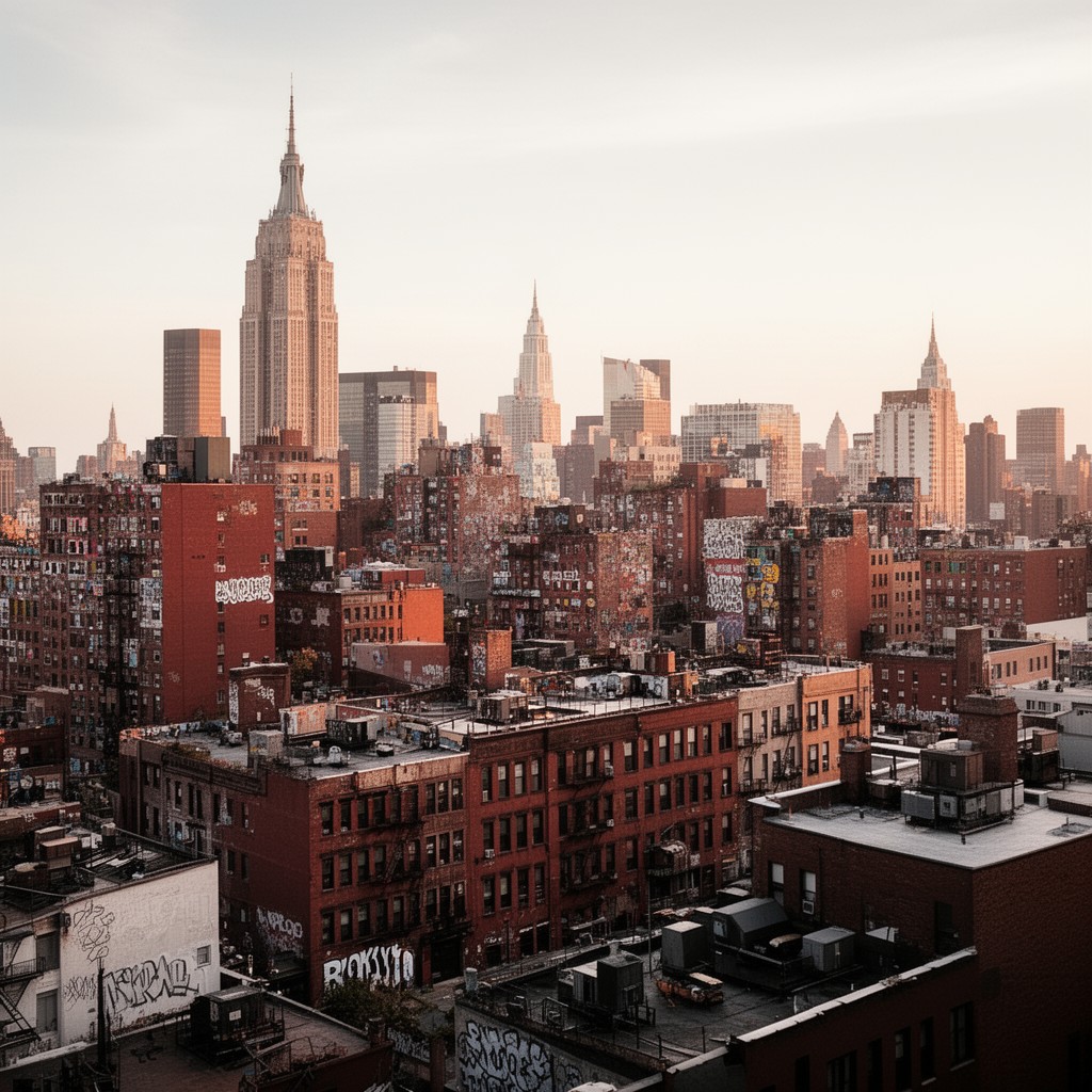 AI-generated illustration of Brooklyn