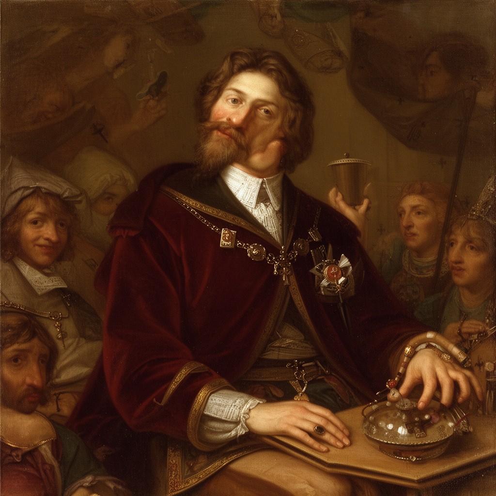 AI-generated illustration of Duke of Brittany