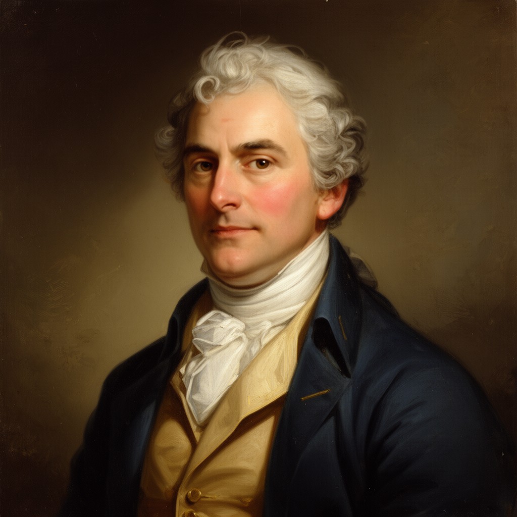 AI-generated illustration of Arthur St. Clair