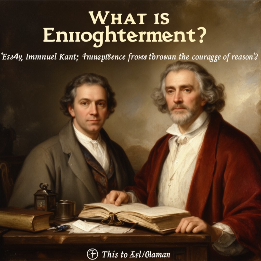 AI-generated illustration of What is Enlightenment?