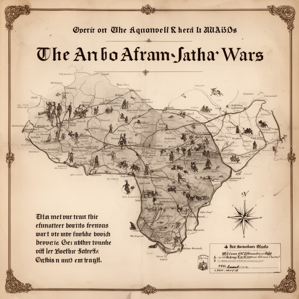 AI-generated illustration of Anglo-Afghan Wars