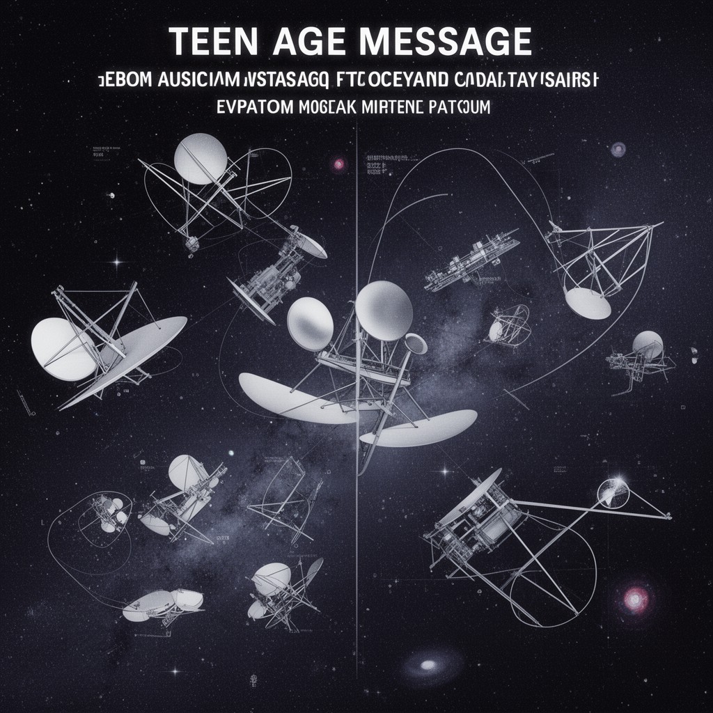 AI-generated illustration of Teen Age Message
