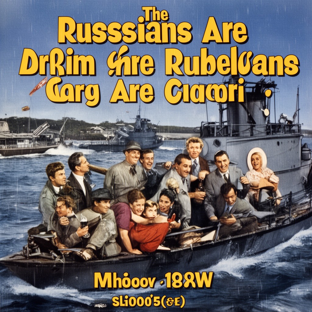 AI-generated illustration of The Russians Are Coming, the Russians Are Coming