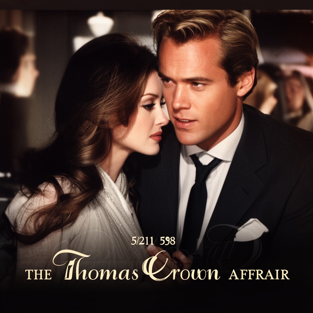 AI-generated illustration of The Thomas Crown Affair