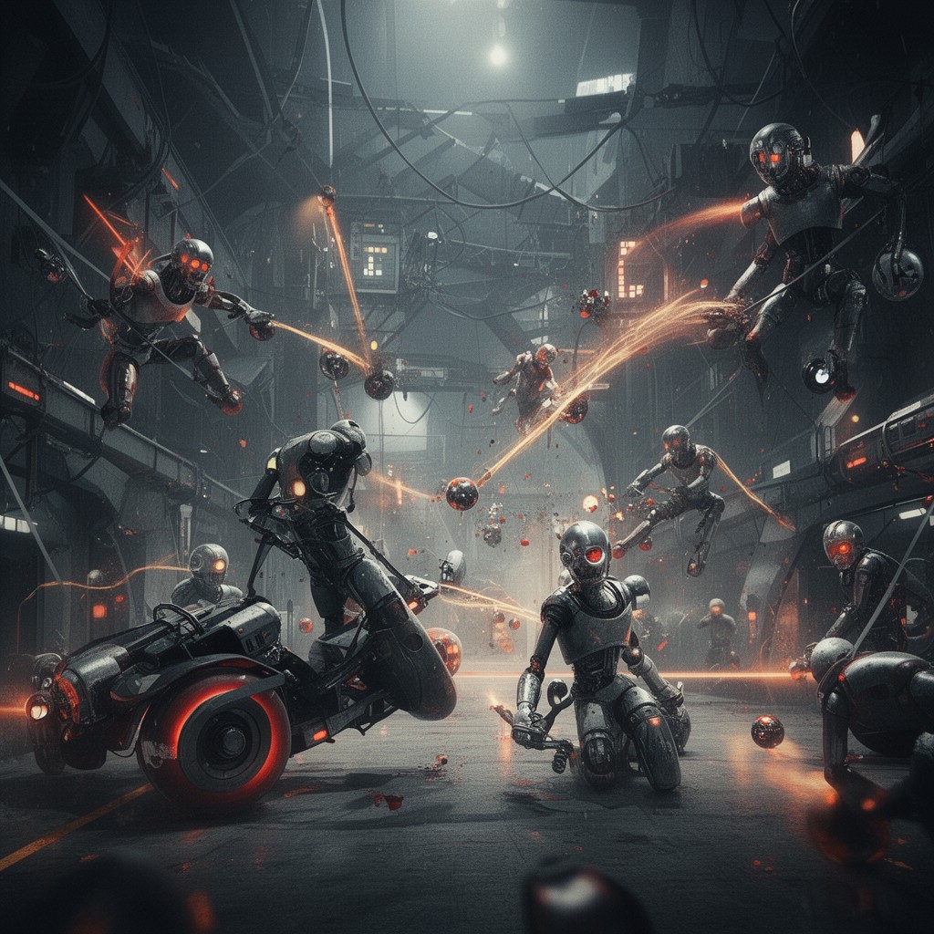 AI-generated illustration of Rollerball