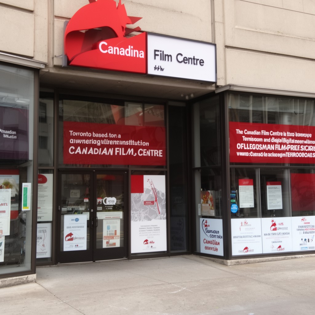 AI-generated illustration of Canadian Film Centre