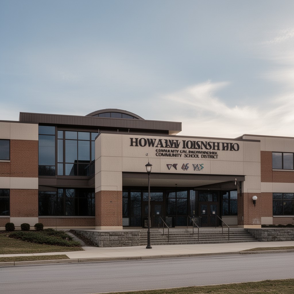 AI-generated illustration of Howard-Winneshiek Community School District