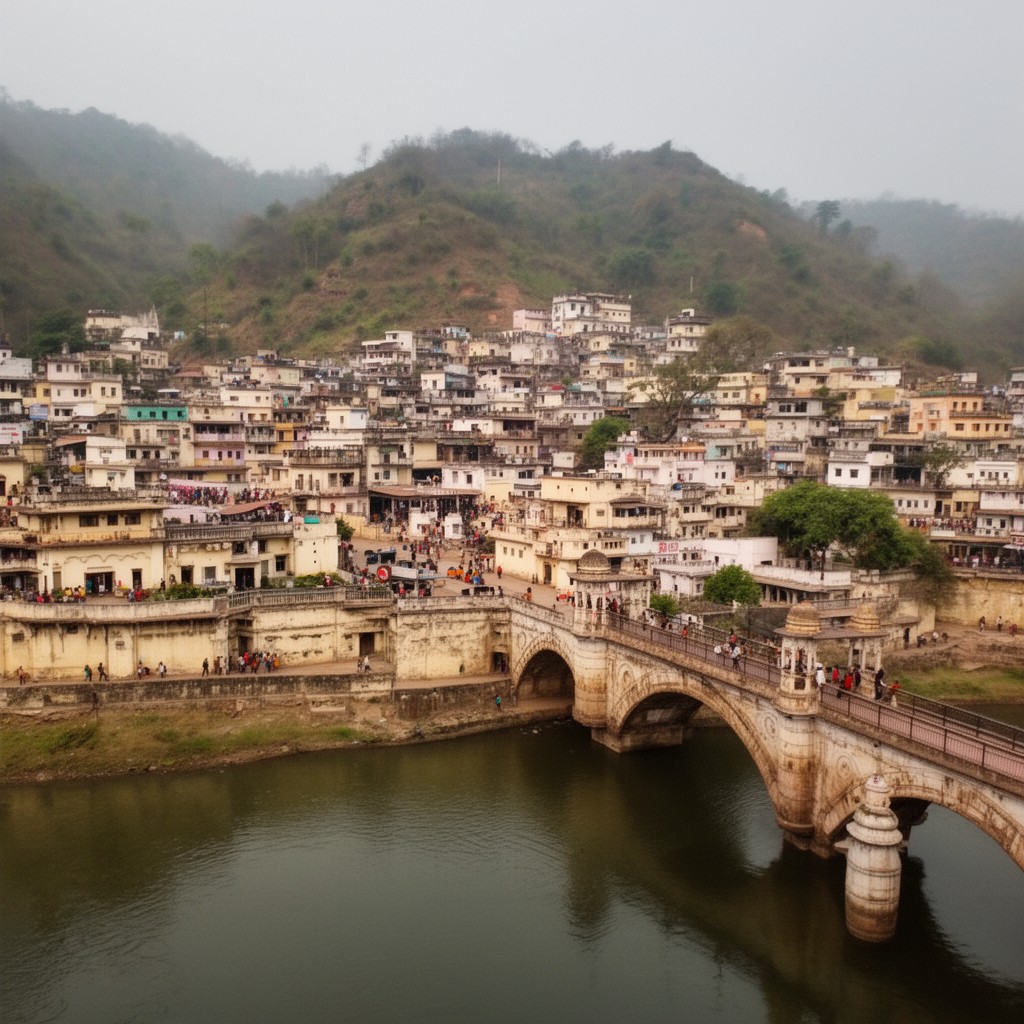 AI-generated illustration of Rajpipla