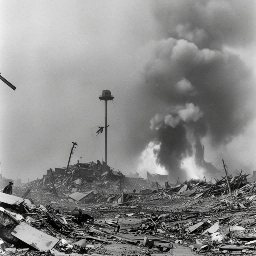AI-generated illustration of A World Destroyed