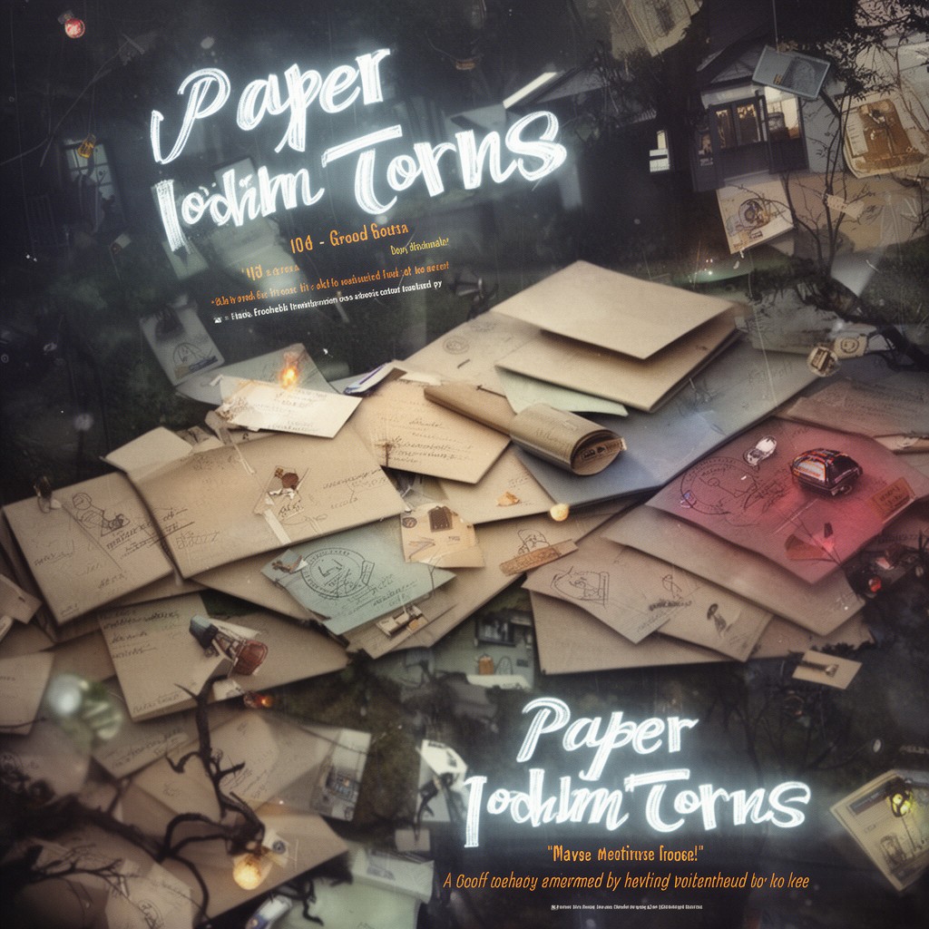 AI-generated illustration of Paper Towns