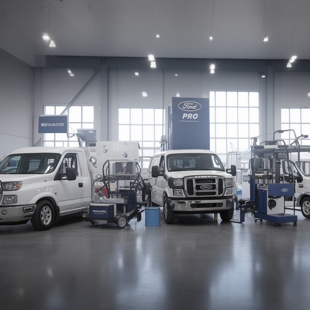 AI-generated illustration of Ford Pro