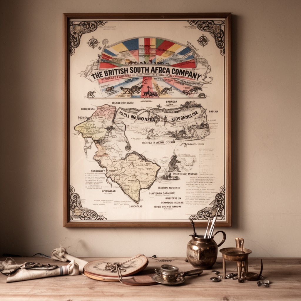 AI-generated illustration of British South Africa Company