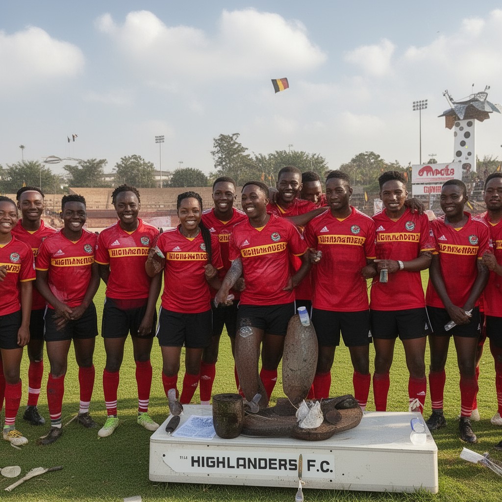 AI-generated illustration of Highlanders F.C.