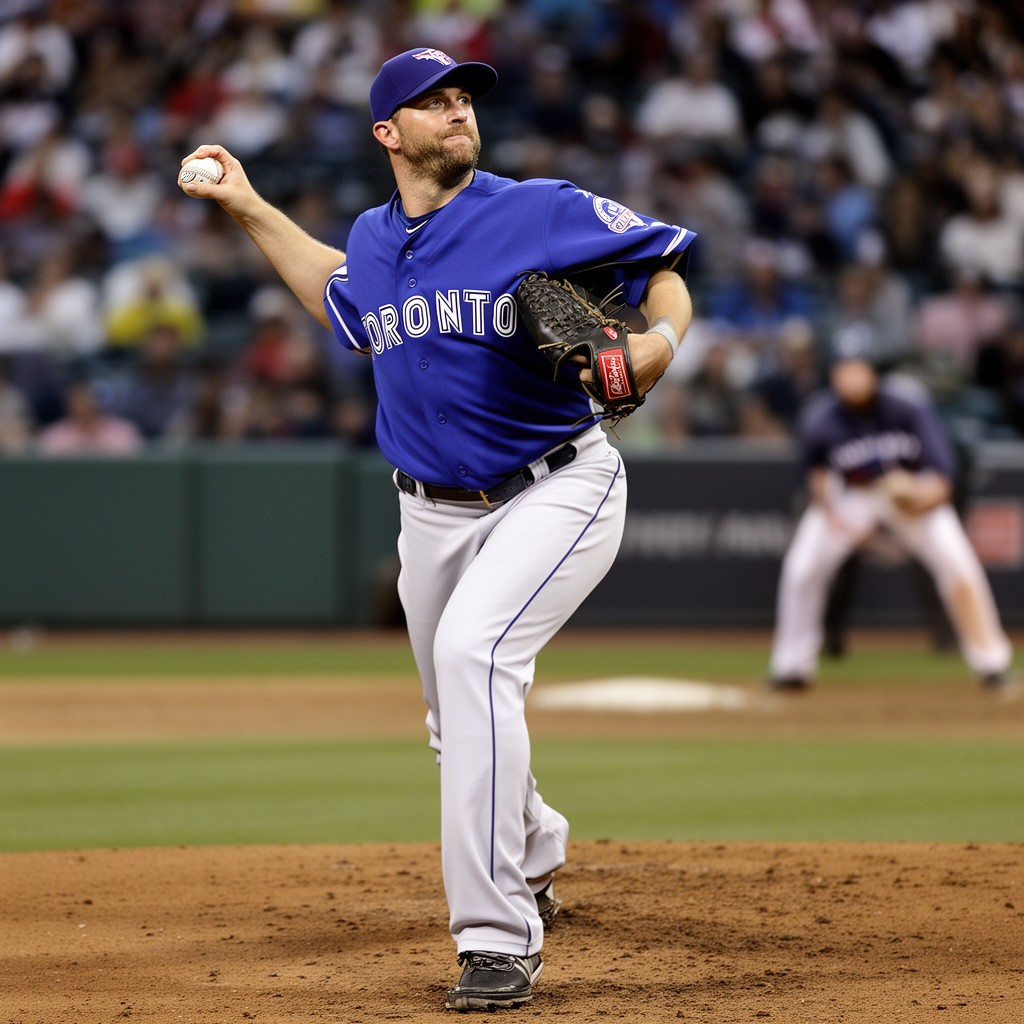 AI-generated illustration of Roy Halladay