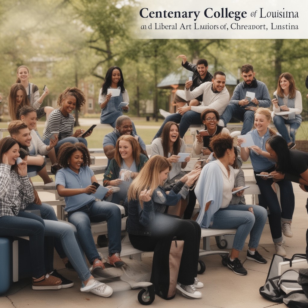 AI-generated illustration of Centenary College of Louisiana