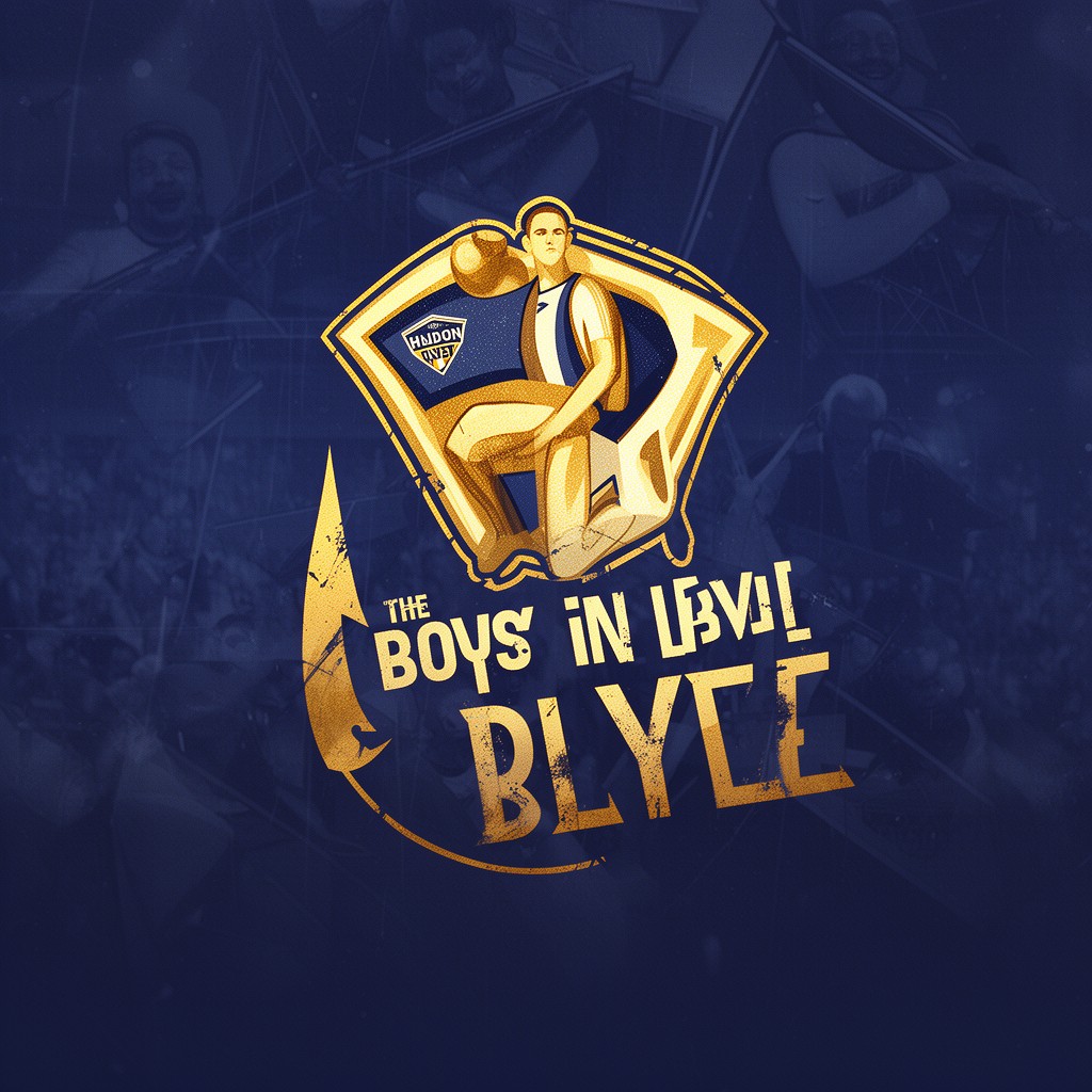 AI-generated illustration of The Boys in Blue