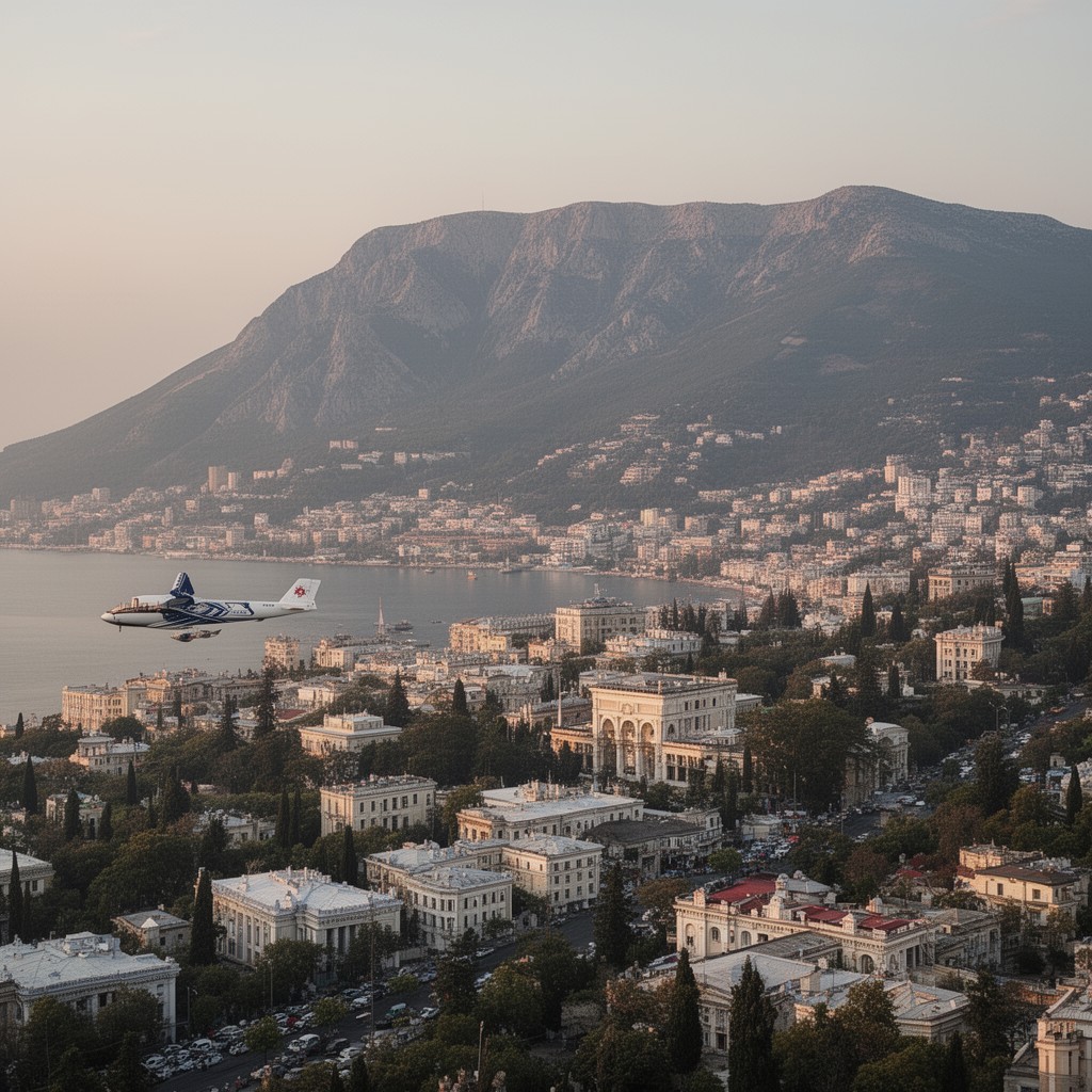 AI-generated illustration of Yalta