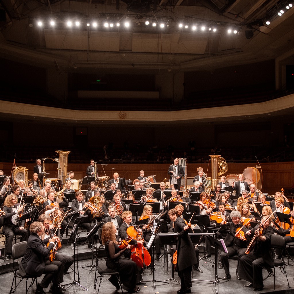 AI-generated illustration of Omaha Symphony