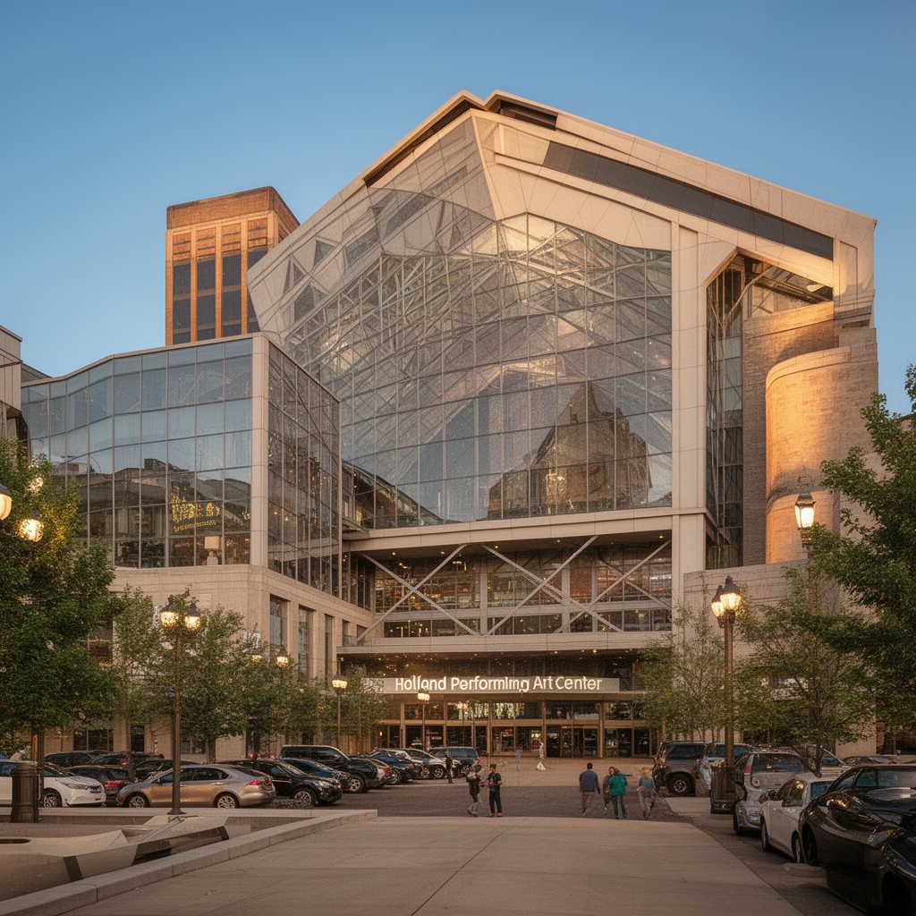AI-generated illustration of Holland Performing Arts Center