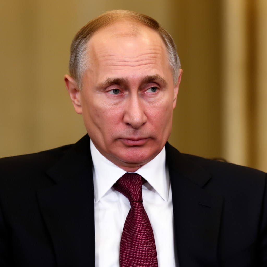 AI-generated illustration of Vladimir Putin