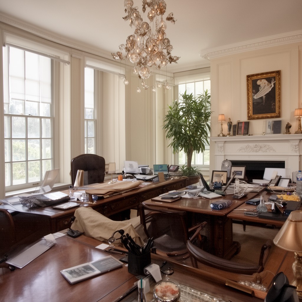 AI-generated illustration of Office of Cabinet Affairs