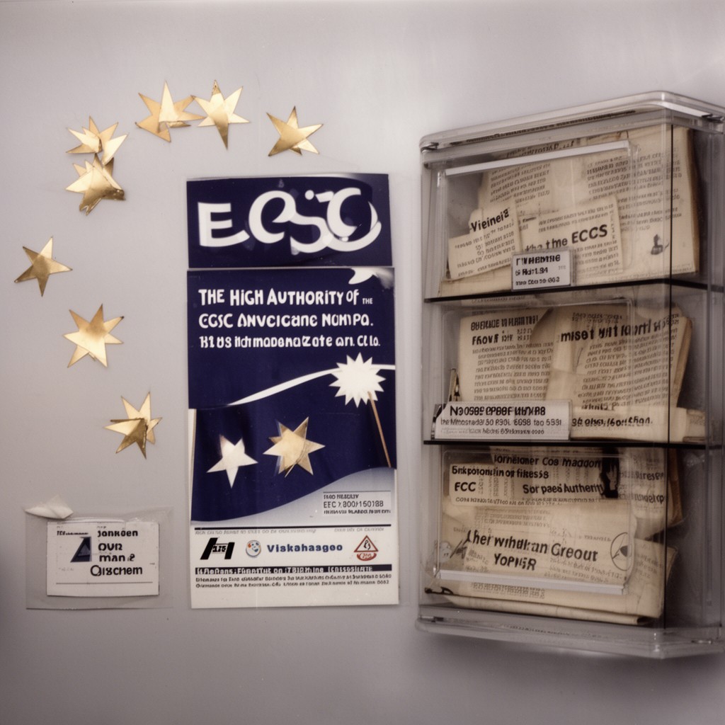AI-generated illustration of High Authority of the ECSC