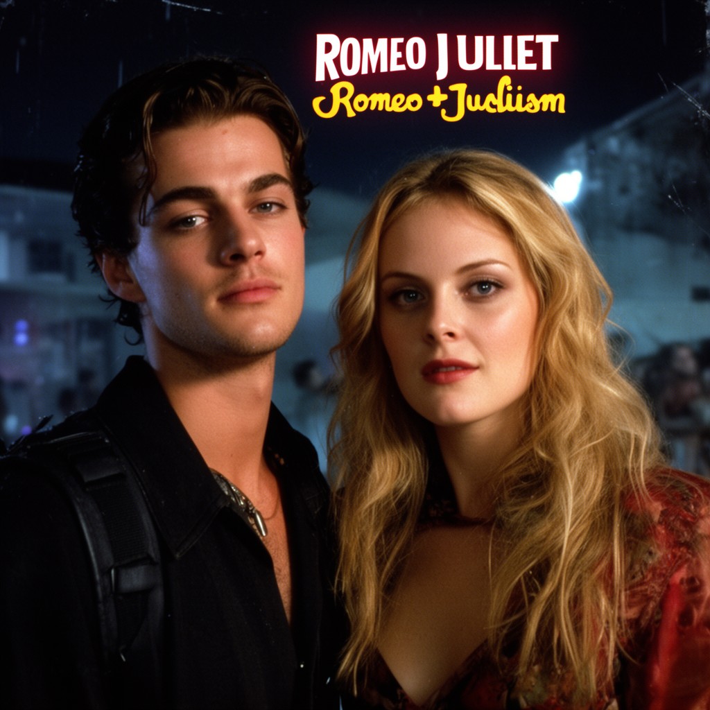 AI-generated illustration of Romeo + Juliet