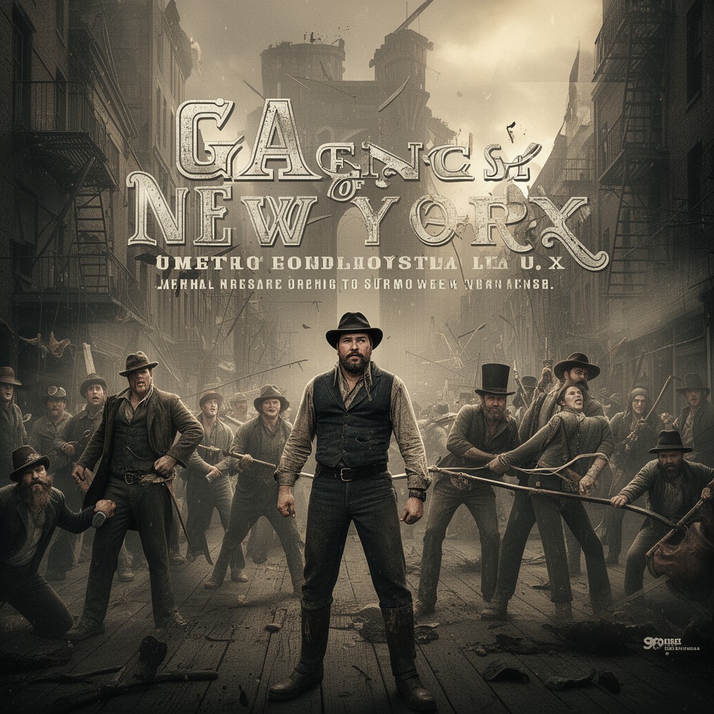 AI-generated illustration of Gangs of New York