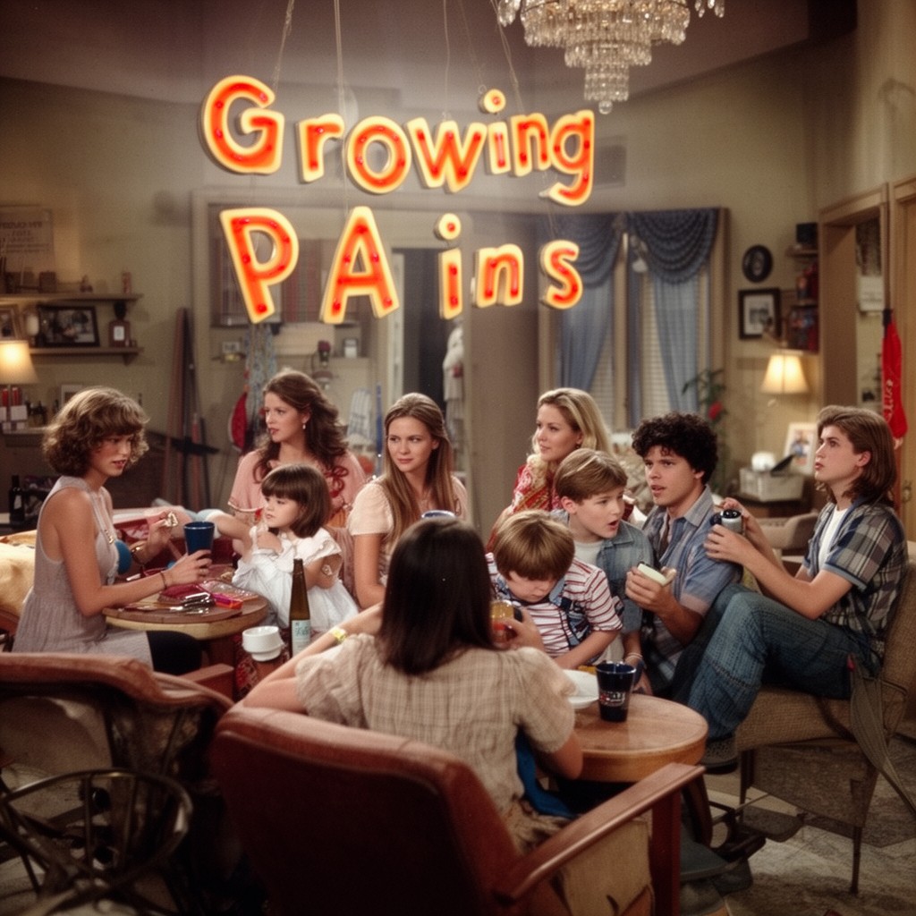 AI-generated illustration of Growing Pains