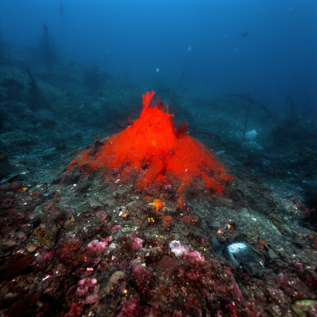 AI-generated illustration of Forecast Seamount