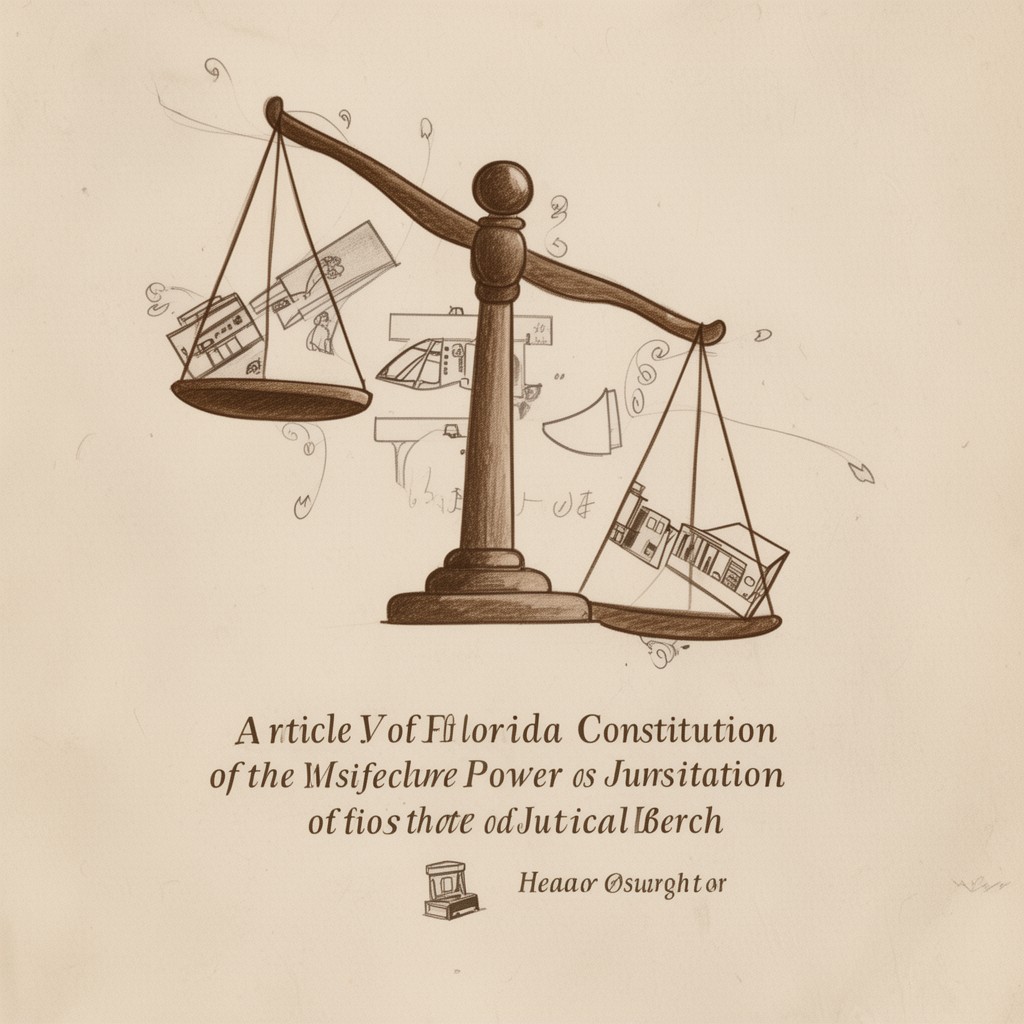 AI-generated illustration of Article V