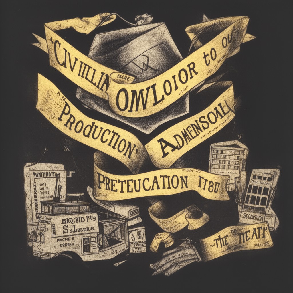 AI-generated illustration of Civilian Production Administration