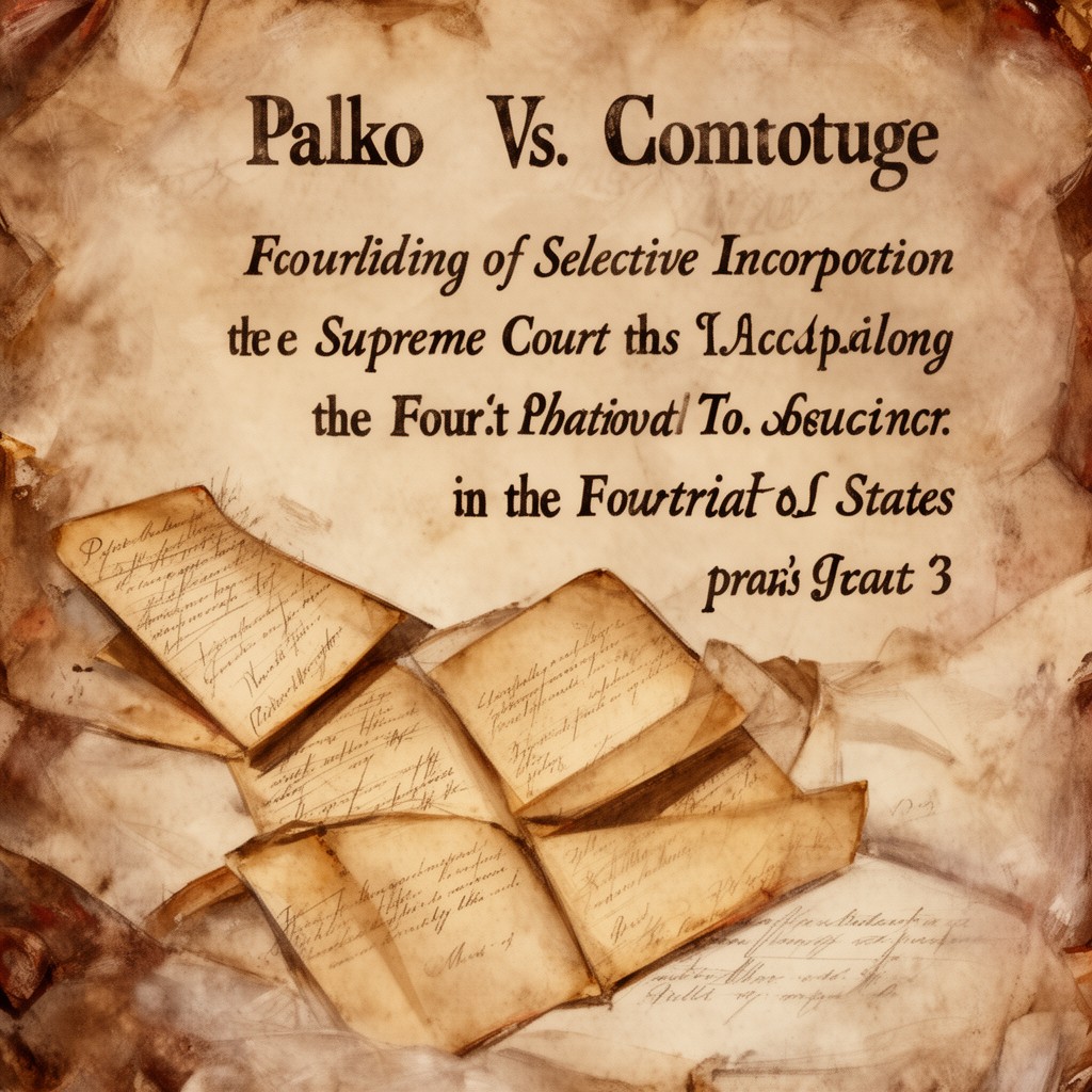AI-generated illustration of Palko v. Connecticut