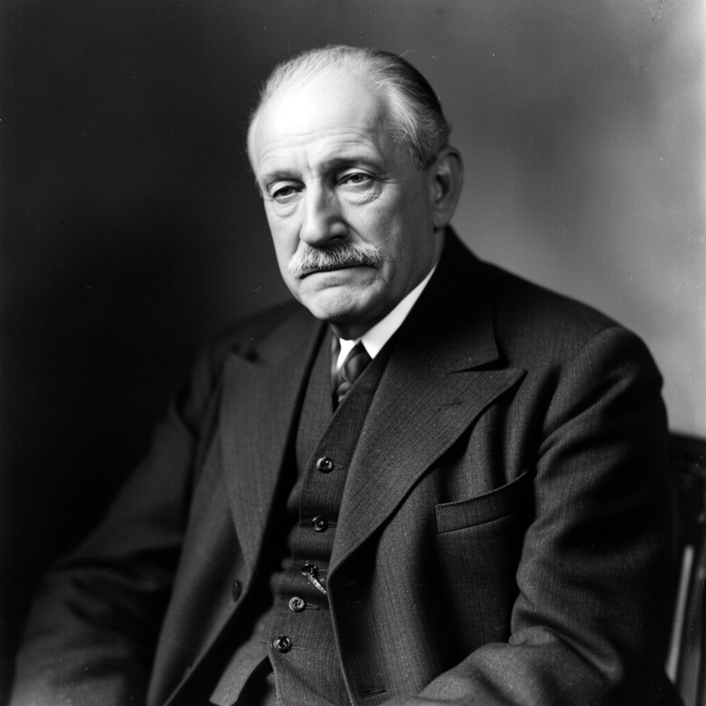 AI-generated illustration of Georges Clemenceau