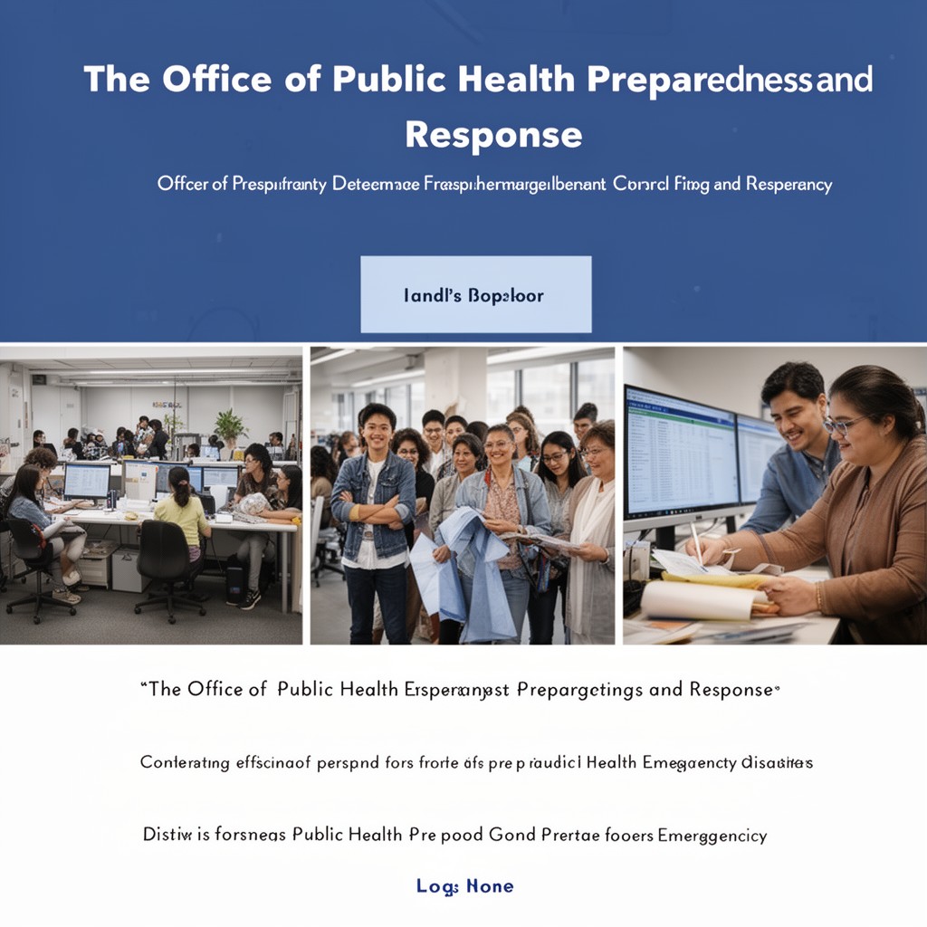 AI-generated illustration of Office of Public Health Preparedness and Response