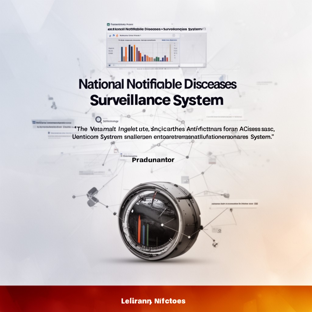 AI-generated illustration of National Notifiable Diseases Surveillance System