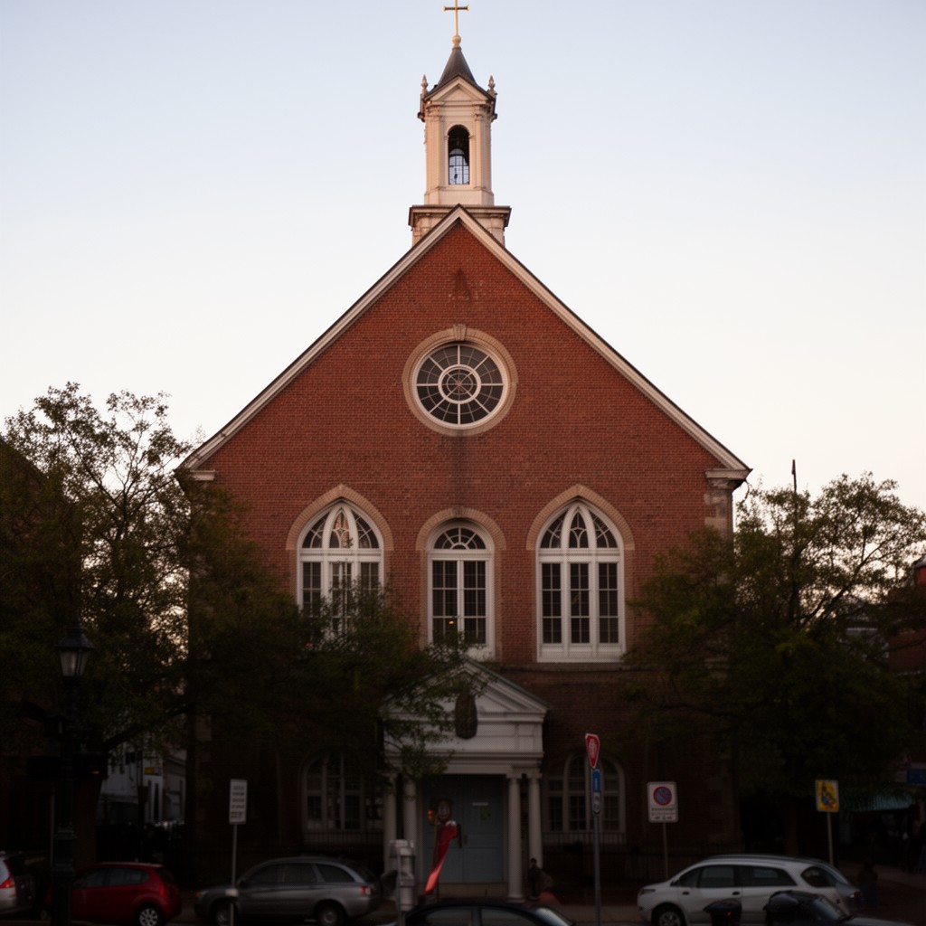 AI-generated illustration of St. John’s Church
