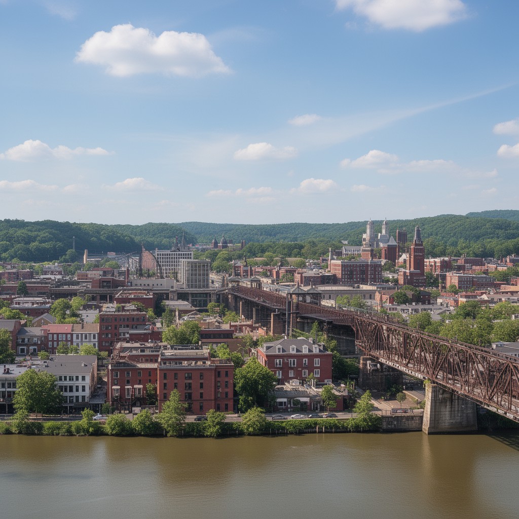 AI-generated illustration of River City