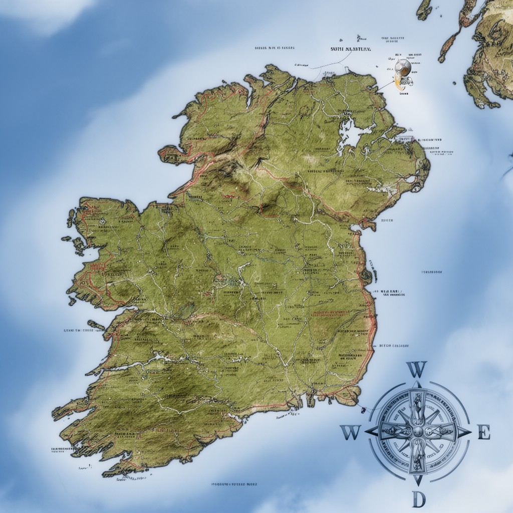 AI-generated illustration of Ireland