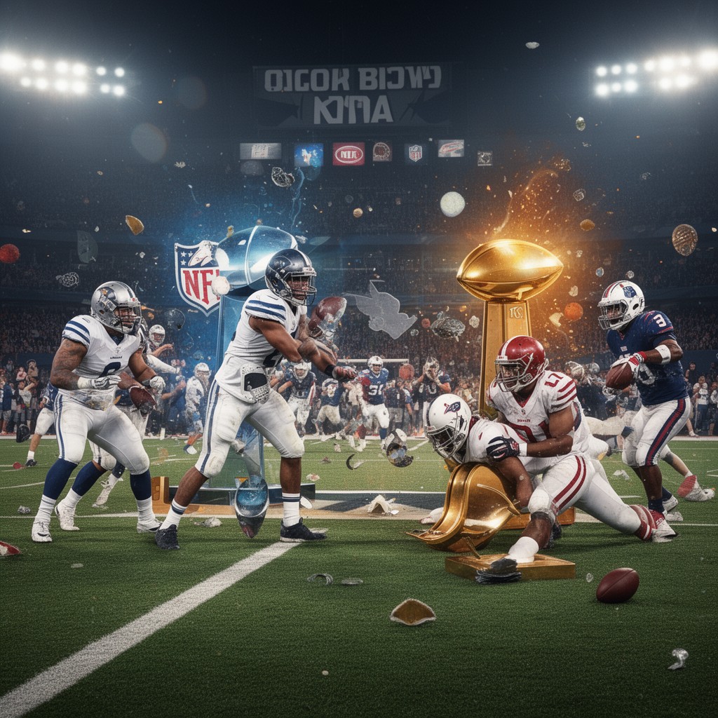 AI-generated illustration of AFC vs NFC