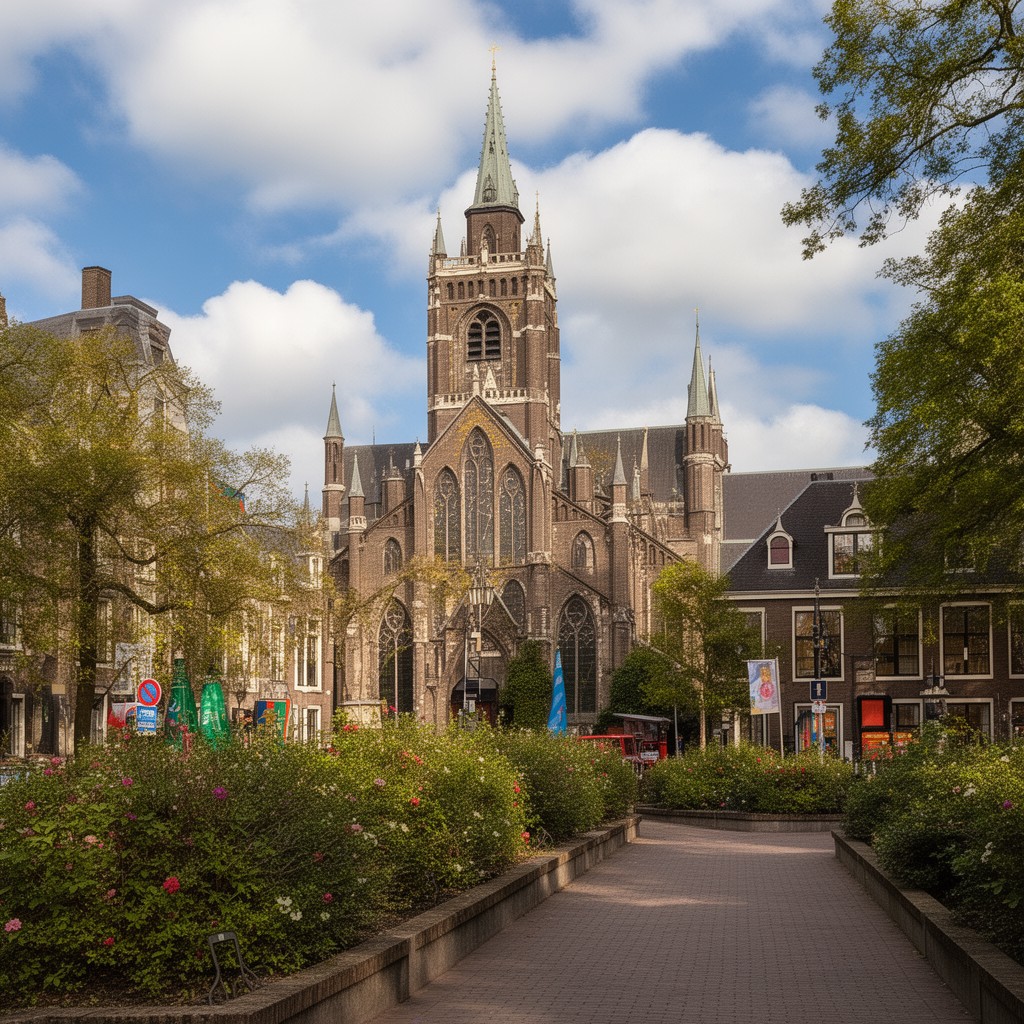 AI-generated illustration of Roman Catholic Archdiocese of Utrecht
