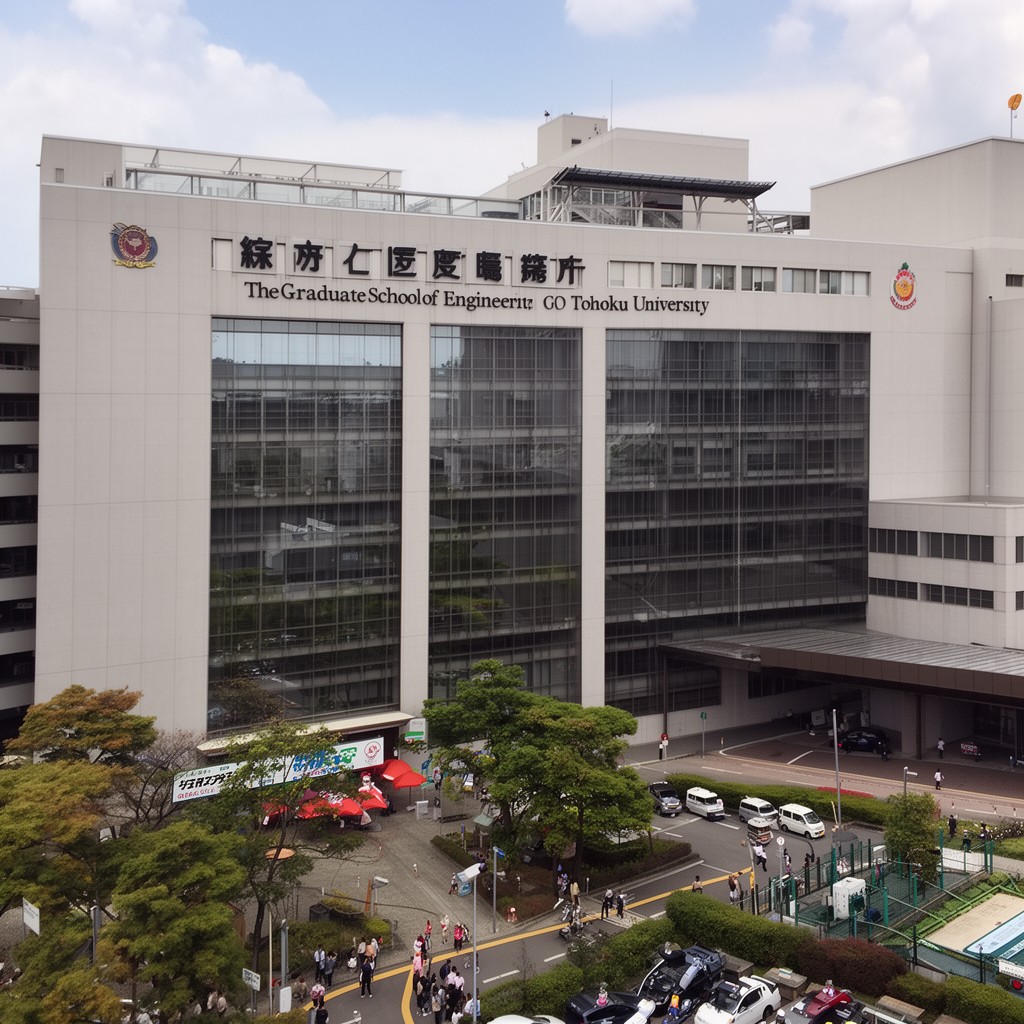 AI-generated illustration of Graduate School of Engineering