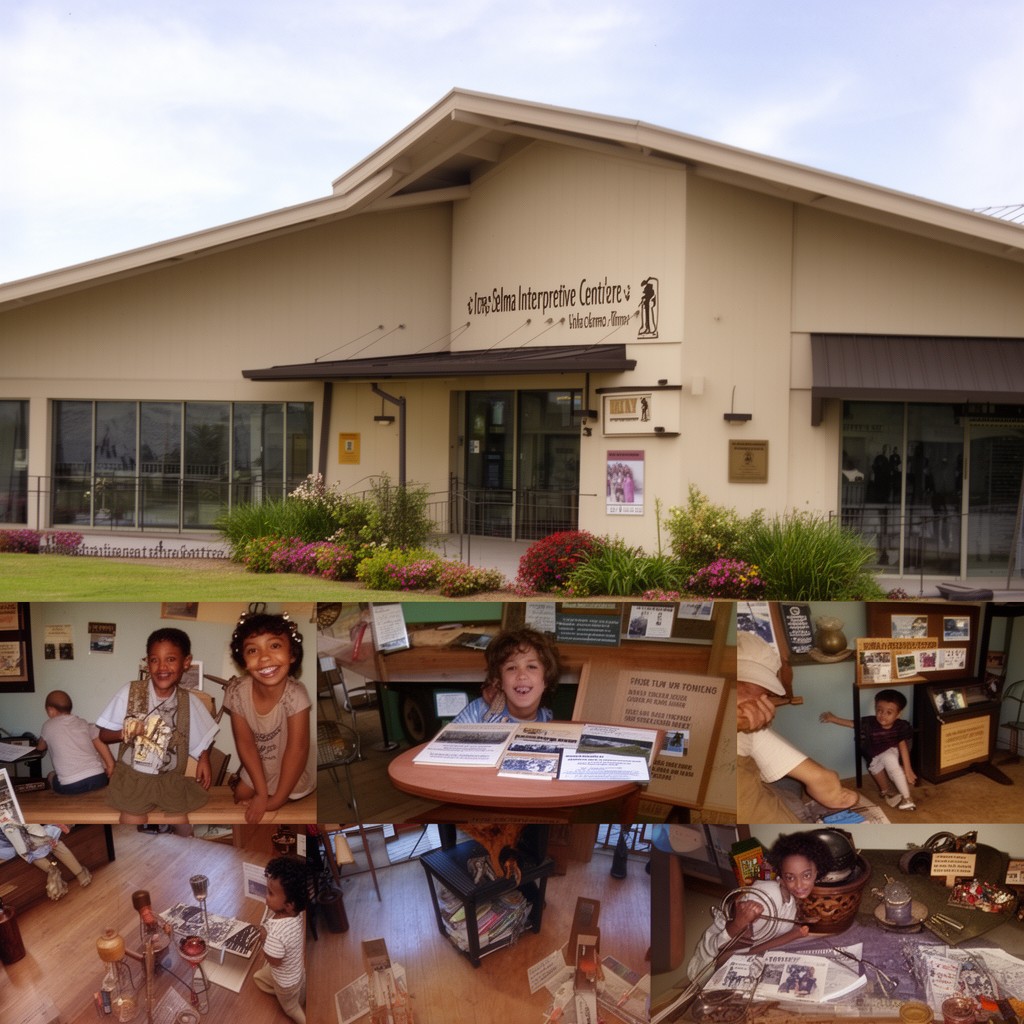AI-generated illustration of Selma Interpretive Center