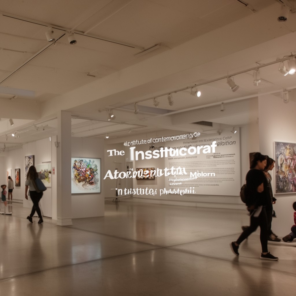 AI-generated illustration of Institute of Contemporary Art, Philadelphia
