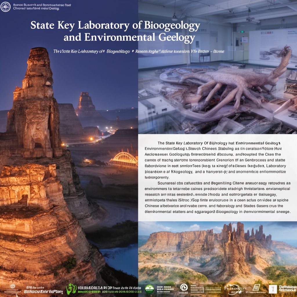 AI-generated illustration of State Key Laboratory of Biogeology and Environmental Geology